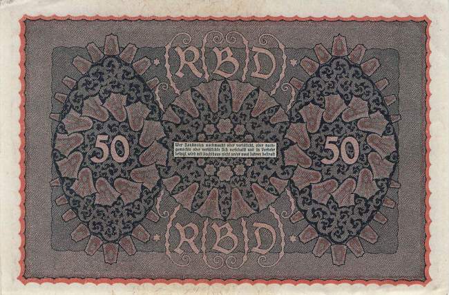 50 Mark 1919 ro.62a UM